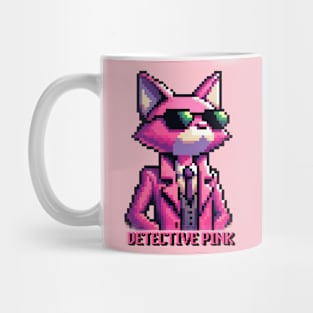 detective panther wearing sun glasses Mug